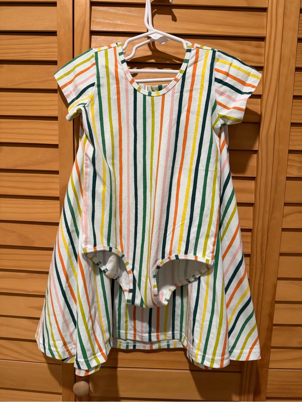 Alice + Ames Rainbow Stripe 2-piece Leotard and Skirt Size 8